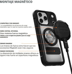 Rokform iPhone 17 Pro Max Crystal + soporte de carga magnético