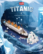 dOvOb RMS Titanic - Juego de bloques de construcción, 615 piezas, ladrillos, modelo MOC Ship Model Display Collection Kit para adolescentes y adultos, compatible con las principales marcas