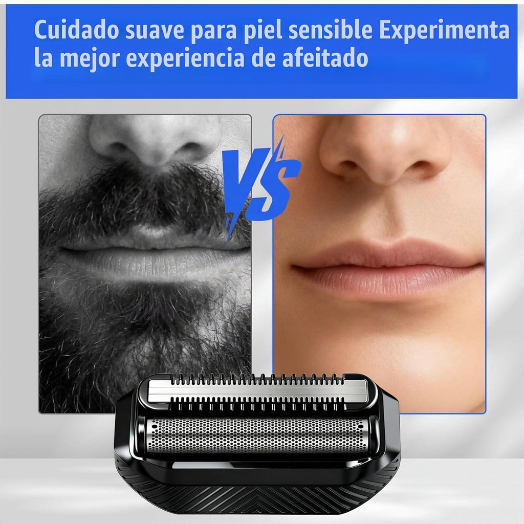 Cuchillas de repuesto para afeitadoras MANSCAPED Handyman, color negro, 2