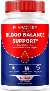 Elaracore Cápsulas de apoyo para el equilibrio, píldoras de supleme...