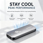 Dogfish 256GB SSD externa portátil, unidad de estado sólido USB 3.1 tipo C