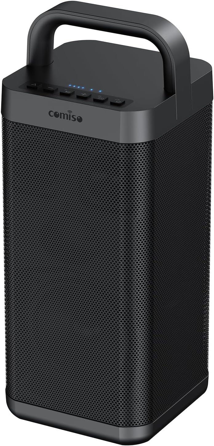 COMISO Altavoz Bluetooth portátil con graves profundos, 150W de pot...