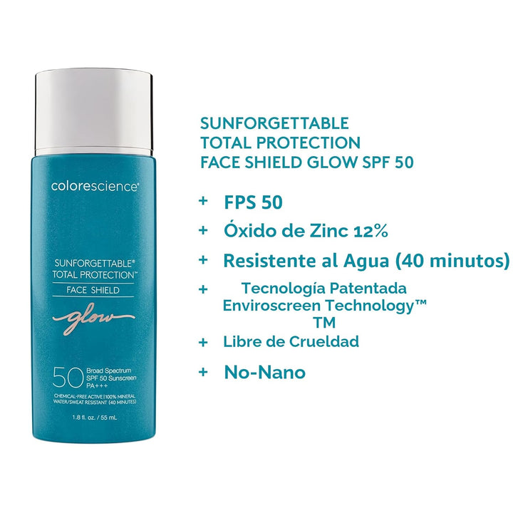 Colorescience Protector facial de protección total SPF 50