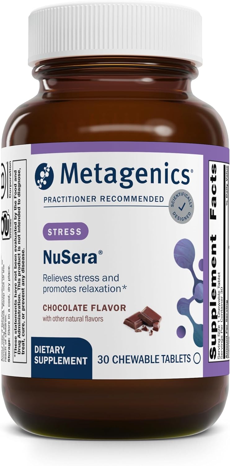 Metagenics NuSera Chocolate - 30 tabletas masticables