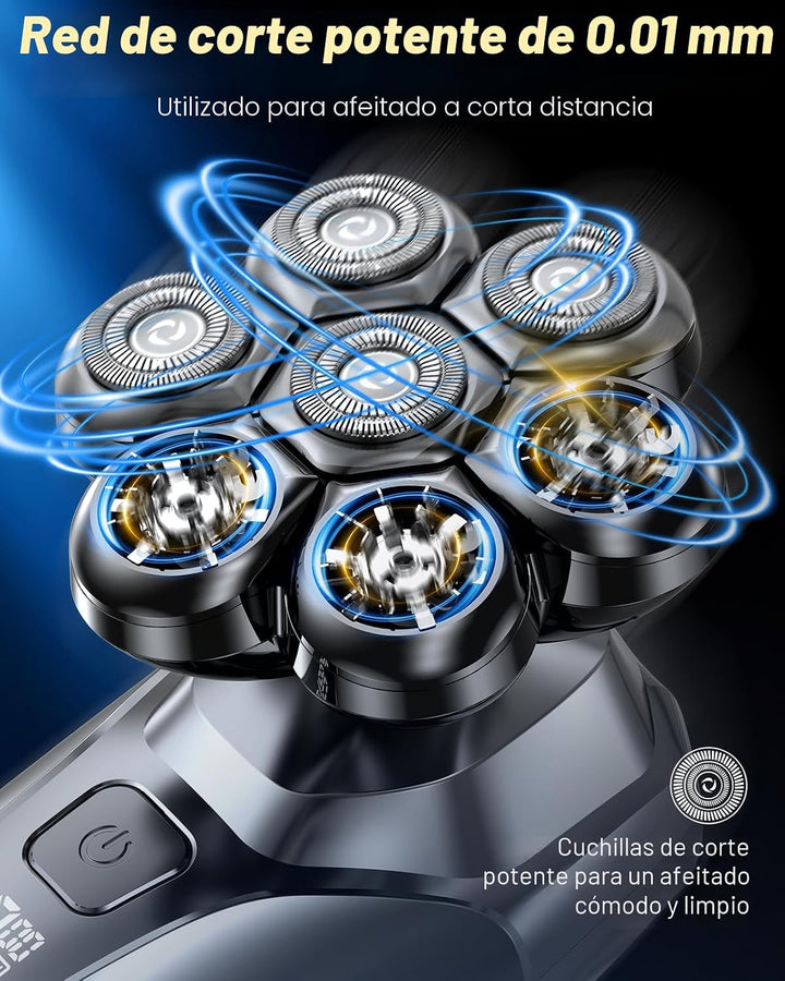 Vylto Afeitadoras de cabeza para hombres calvos, kit de aseo eléctr...