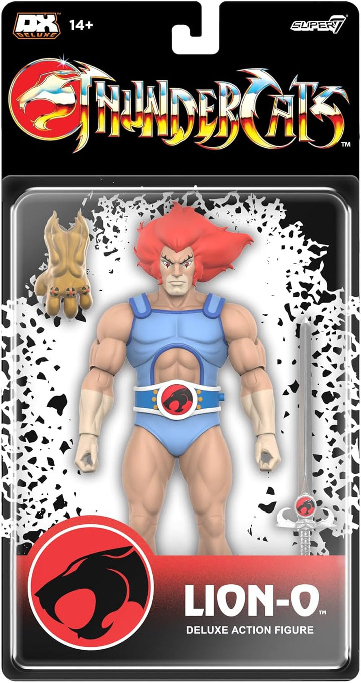 Super7 Deluxe Thundercats Lion-O - Figura de acción Thundercats de...