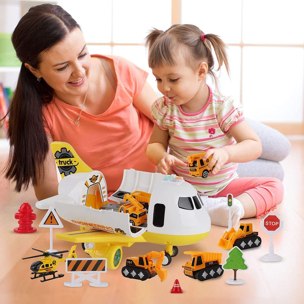 Dwi Dowellin Juguetes de avión de construcción, juego de juguetes