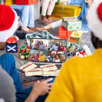 Syhood Juego de cartas navideño con 2 zumbadores de respuesta