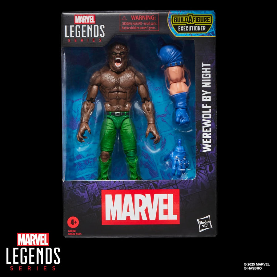 Serie Marvel Legends Hombre Lobo de la Noche Figura de