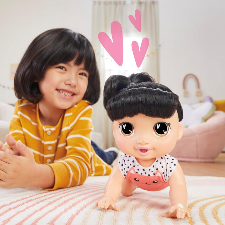 Baby Alive Crawl n Play Katie Kat - Juego de muñecas