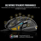Corsair NIGHTSWORD RGB Gaming Mouse para FPS, MOBA - 18,000 DPI - 1...