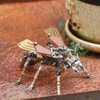 Rompecabezas de metal 3D para adultos, juego de modelos de metal de insectos punk, bloques de construcción de insectos mecánicos 3D, ensamblaje divertido de bricolaje, regalos de alta gama para hombres.