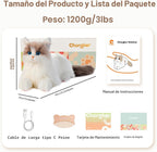 Chongker Animal de peluche interactivo de gato robot de 24.8 pulgadas para