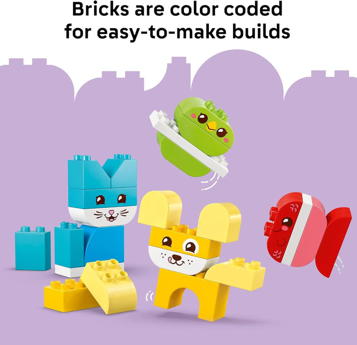LEGO DUPLO My First 3 en 1 Creative Cute Pets Juguete de