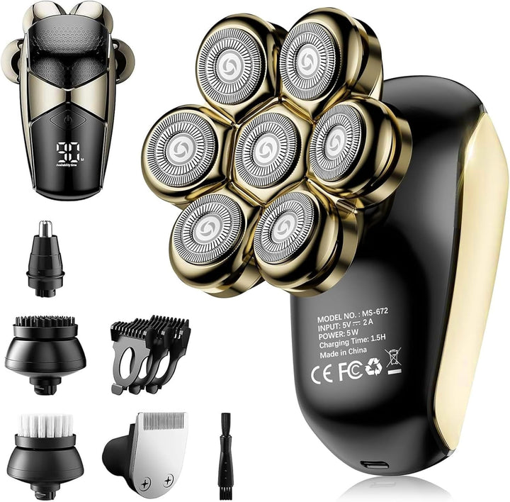 SHPAVVER - Afeitadoras de cabeza para hombres calvos: maquinilla de...