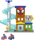 Marvel SuperRollers Web-City Playset