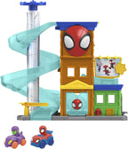 Marvel SuperRollers Web-City Playset