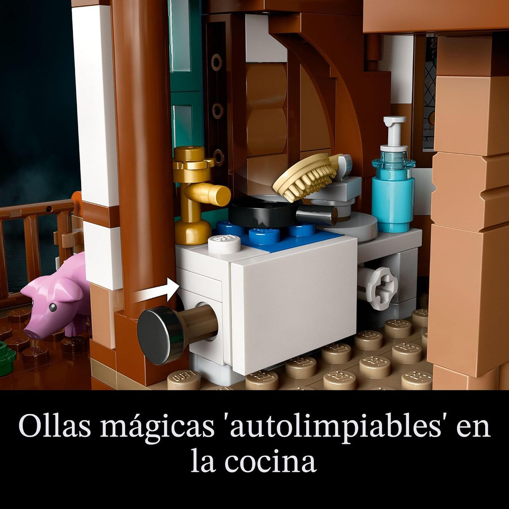 LEGO Harry Potter La casa madriguera conjuntos de construcción para adultos - Kits de casa de la familia Weasley de Harry Potter coleccionables con 10 minifiguras - Regalos para hombres y mujeres