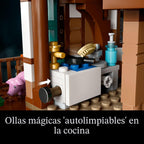 LEGO Harry Potter La casa madriguera conjuntos de construcción para adultos - Kits de casa de la familia Weasley de Harry Potter coleccionables con 10 minifiguras - Regalos para hombres y mujeres