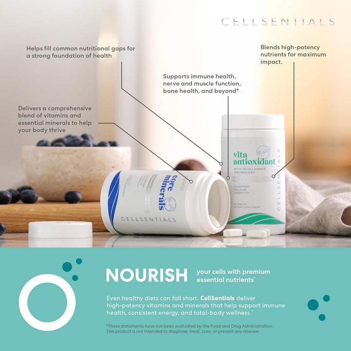 USANA CellSentials - Core Minerals y antioxidante Vita con tecnolog...