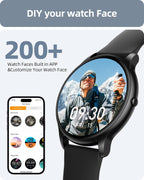 Parsonver Reloj inteligente para hombres y mujeres (respuesta/hacer