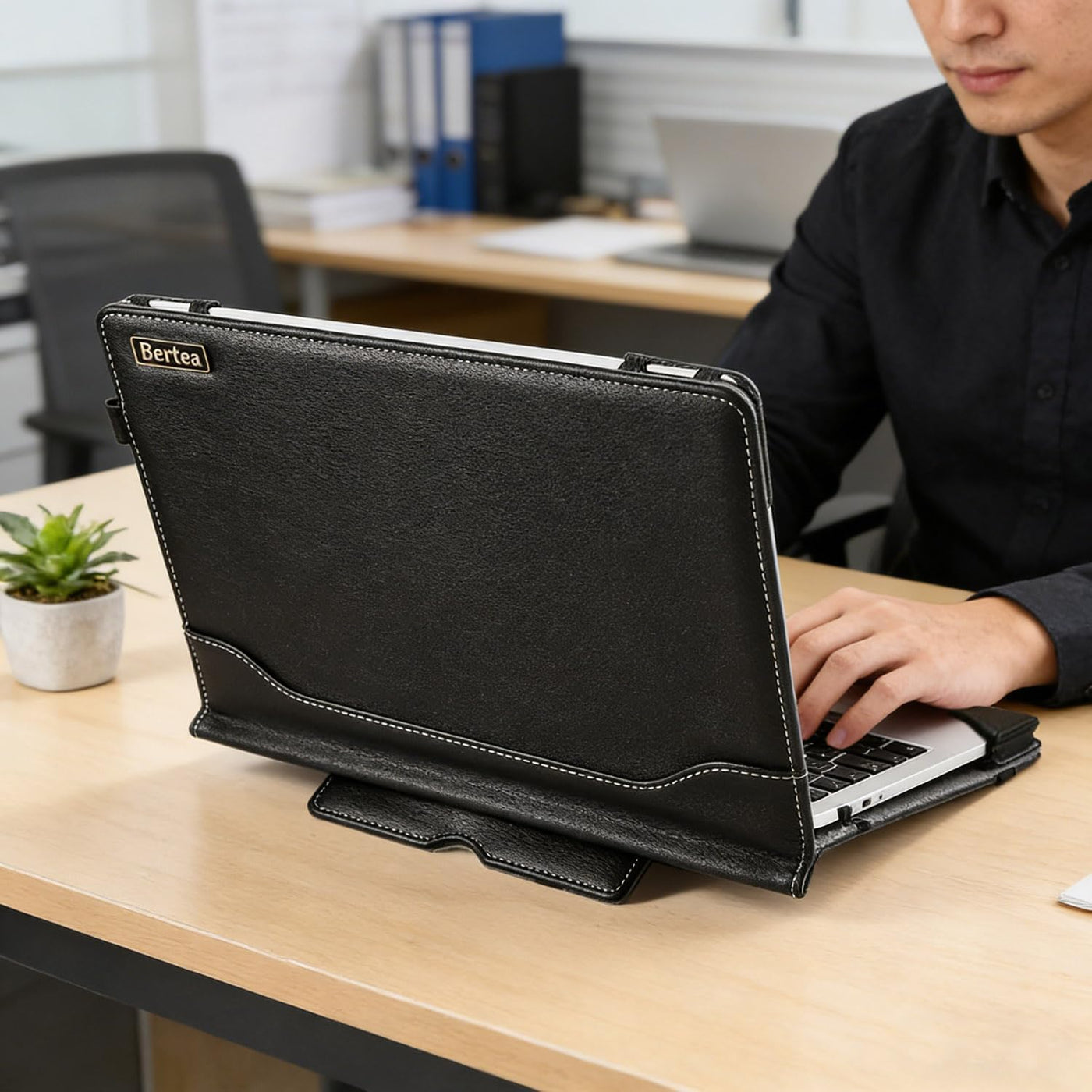 Berfea Funda protectora compatible con HP EliteBook 640 G10 G9, Eli...