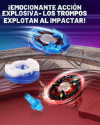 X Stadium Starter Kit - con 6 X Tops, 2 Launchers & 1 Arena