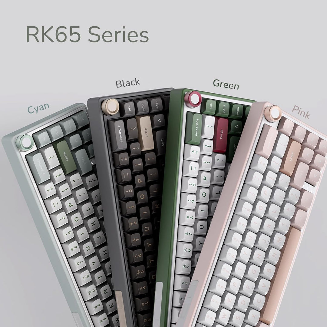 RK ROYAL KLUDGE R65 Teclado Mecánico con Cable, Teclado Gaming 60%...