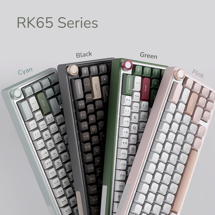 RK ROYAL KLUDGE R65 Teclado Mecánico con Cable, Teclado Gaming 60%...