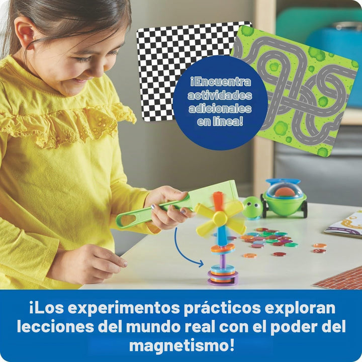 Learning Resources STEM Explorers Magnetworks, Set de Ciencia Magné...