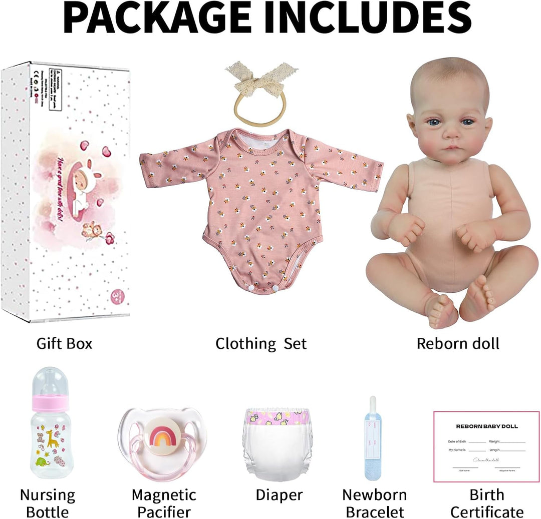 SCOM Muñecas Realistas de Bebé Reborn - Muñecas de Bebé Recién Naci...