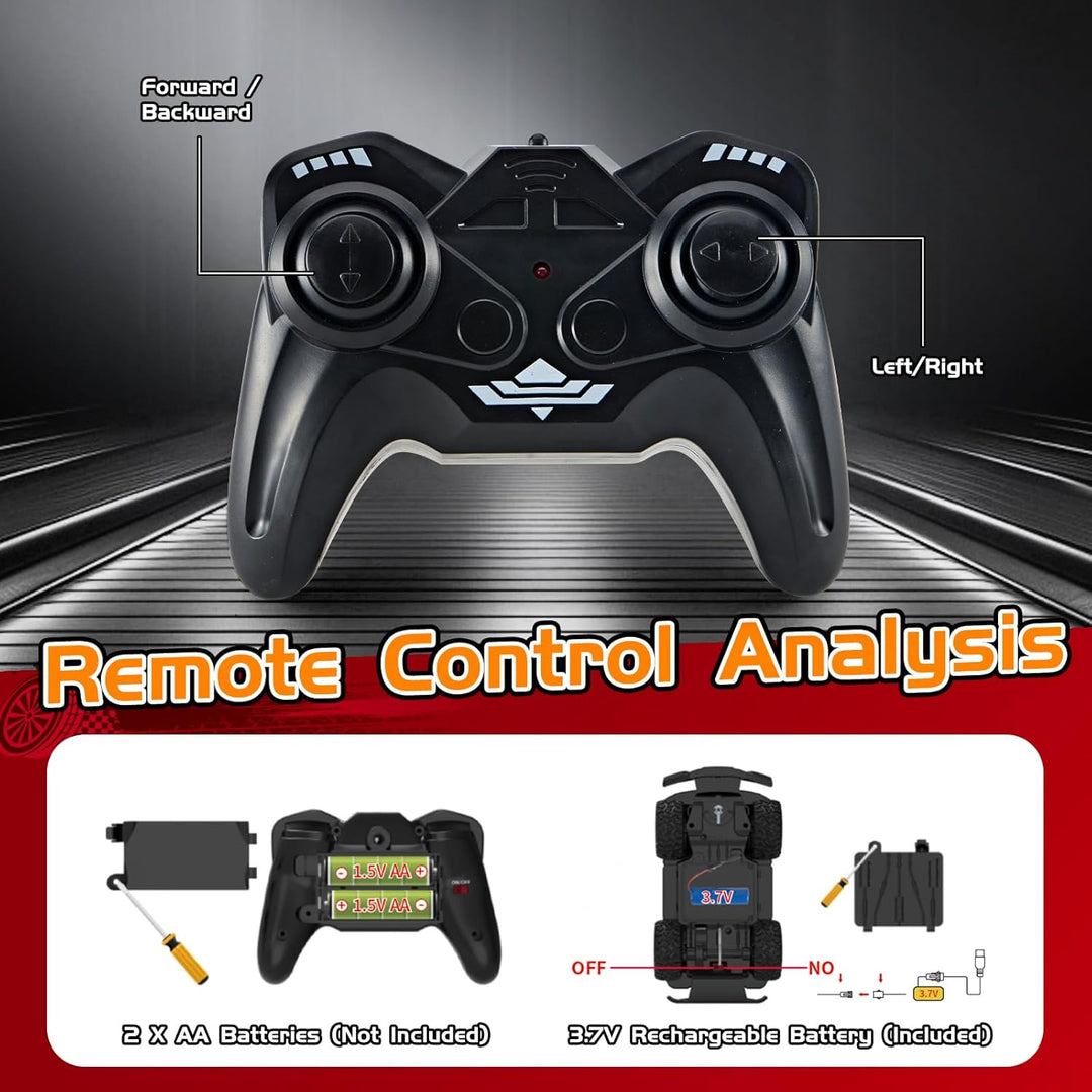 JOYBLI Camión todoterreno con control remoto, auto RC de 2.4 GHz co...