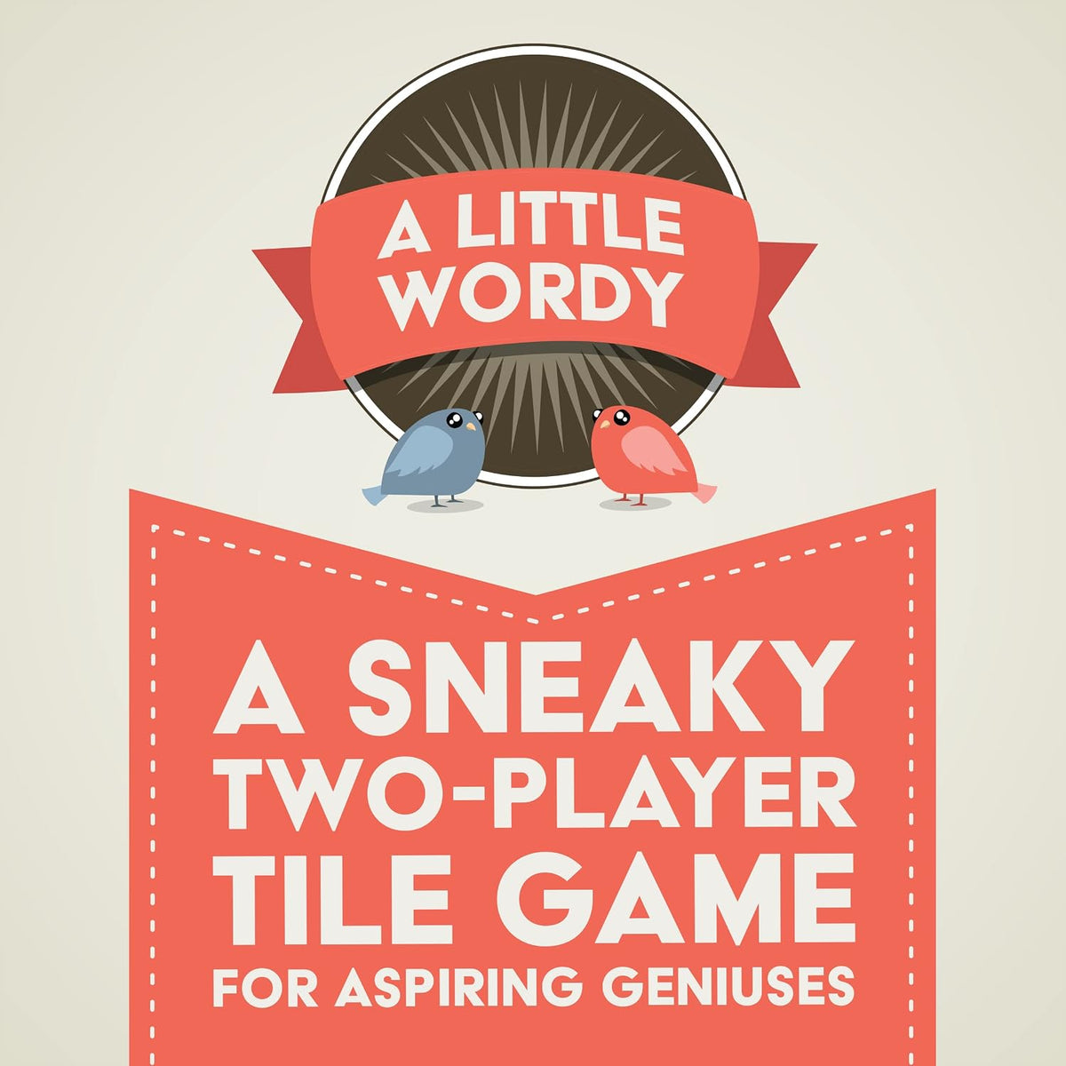 Exploding Kittens Little Wordy, 2 jugadores, edad 10+, juego de palabras