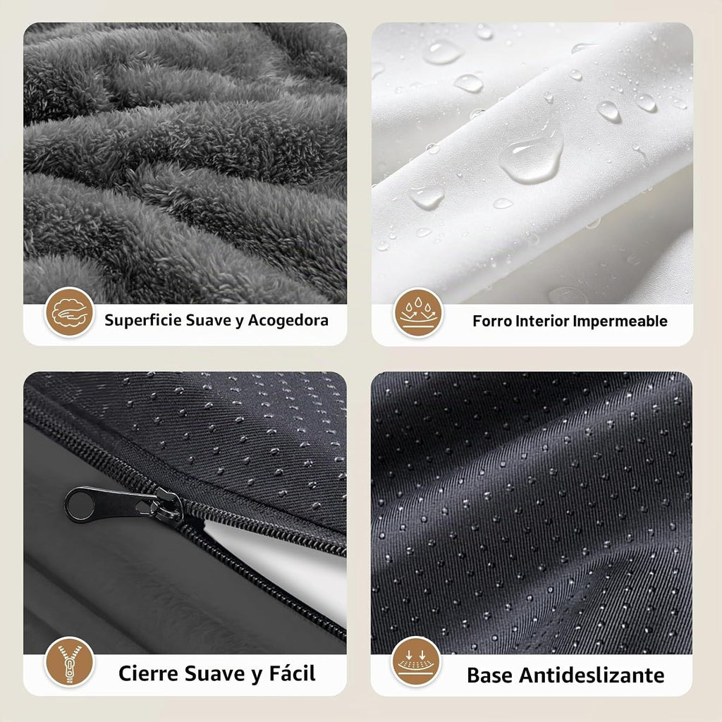 Cama ortopédica impermeable para perros grandes y extra grandes