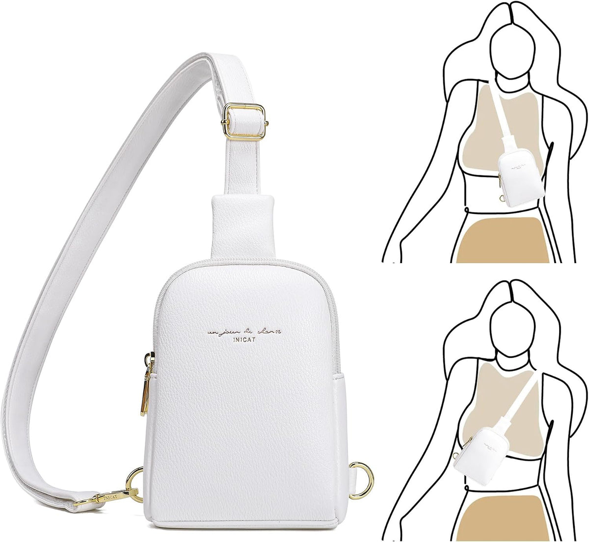 Bolsos cruzados pequeños para mujer, bolso bandolera mini para viaje