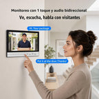 Sistema de intercomunicación de timbre de video con cable 1080P con