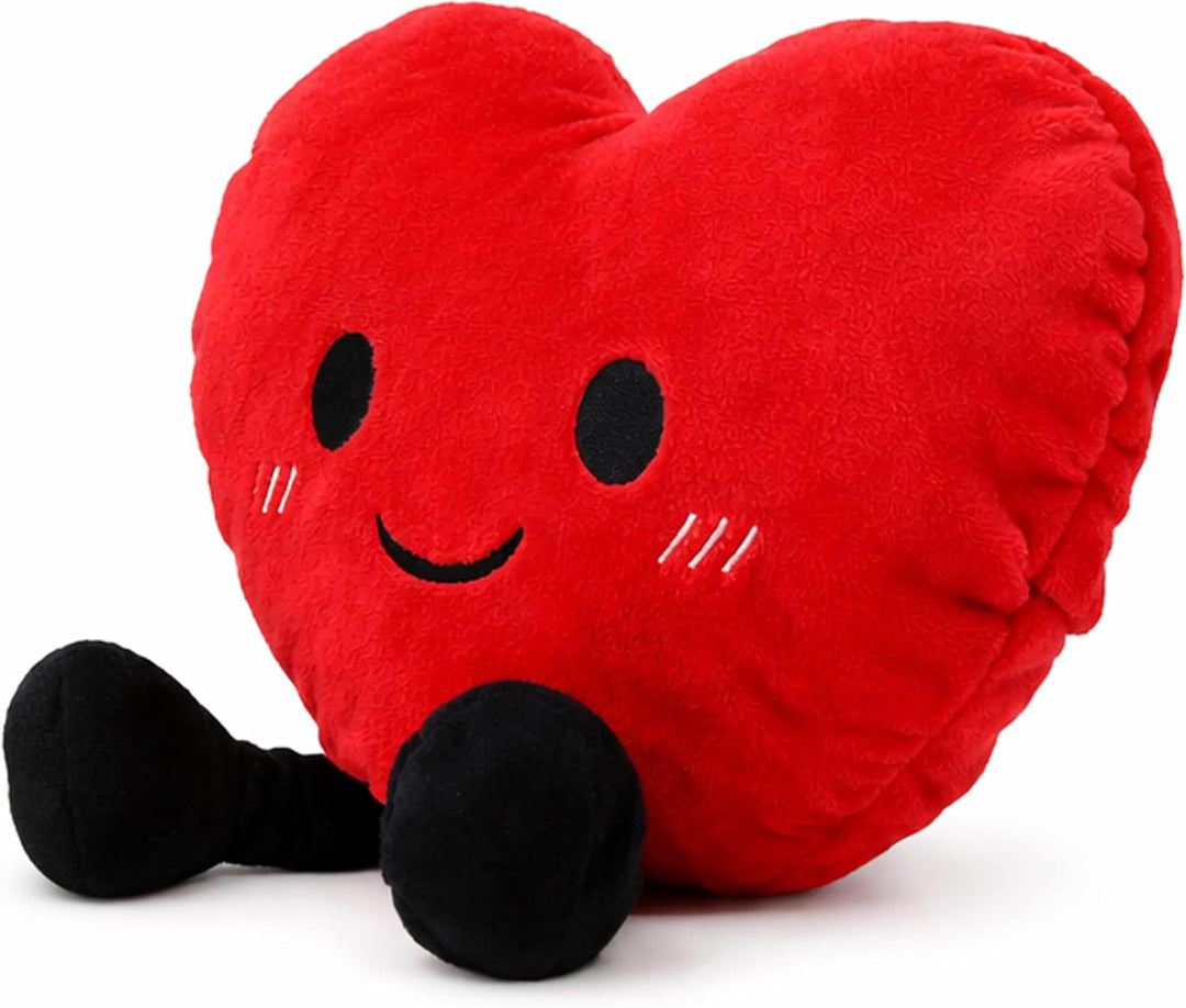 Juguete de corazón de peluche calentable y refrigerable, adorables...