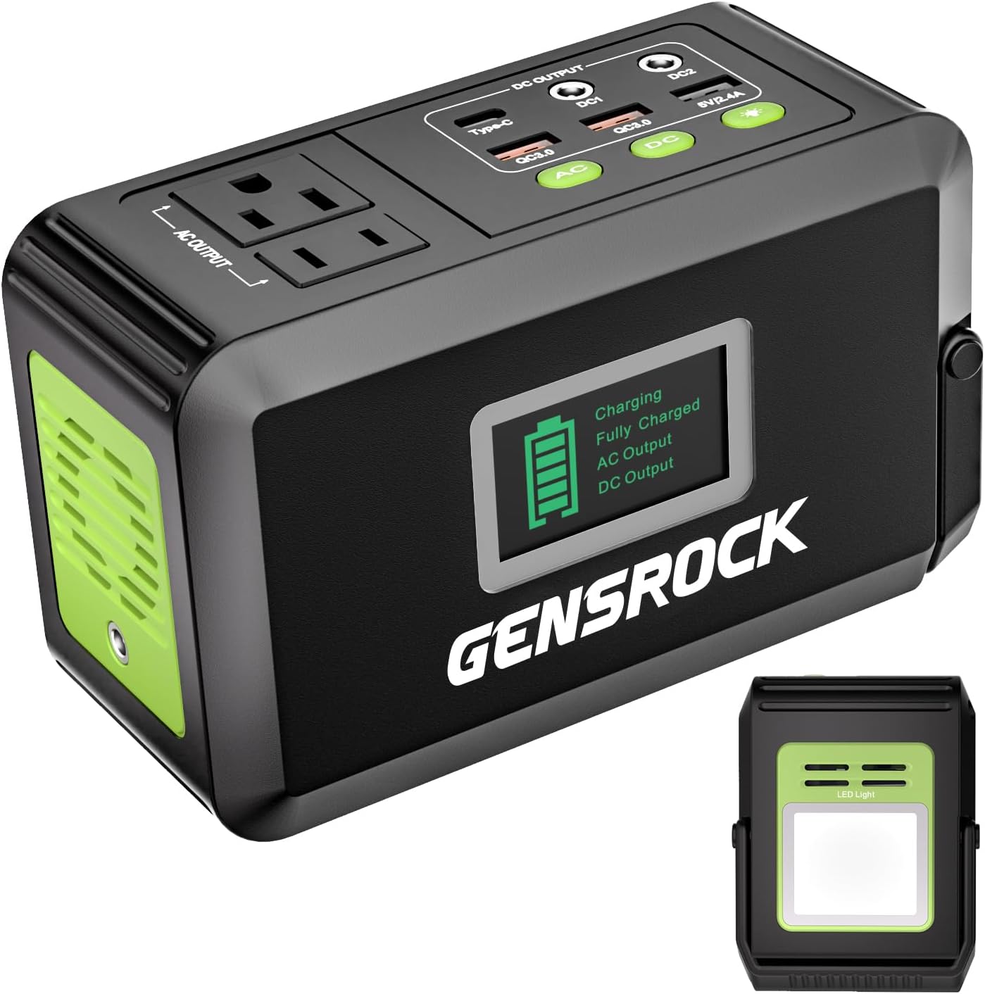 GENSROCK - Batería portátil de 24,000 mAh, cargador portátil para l...