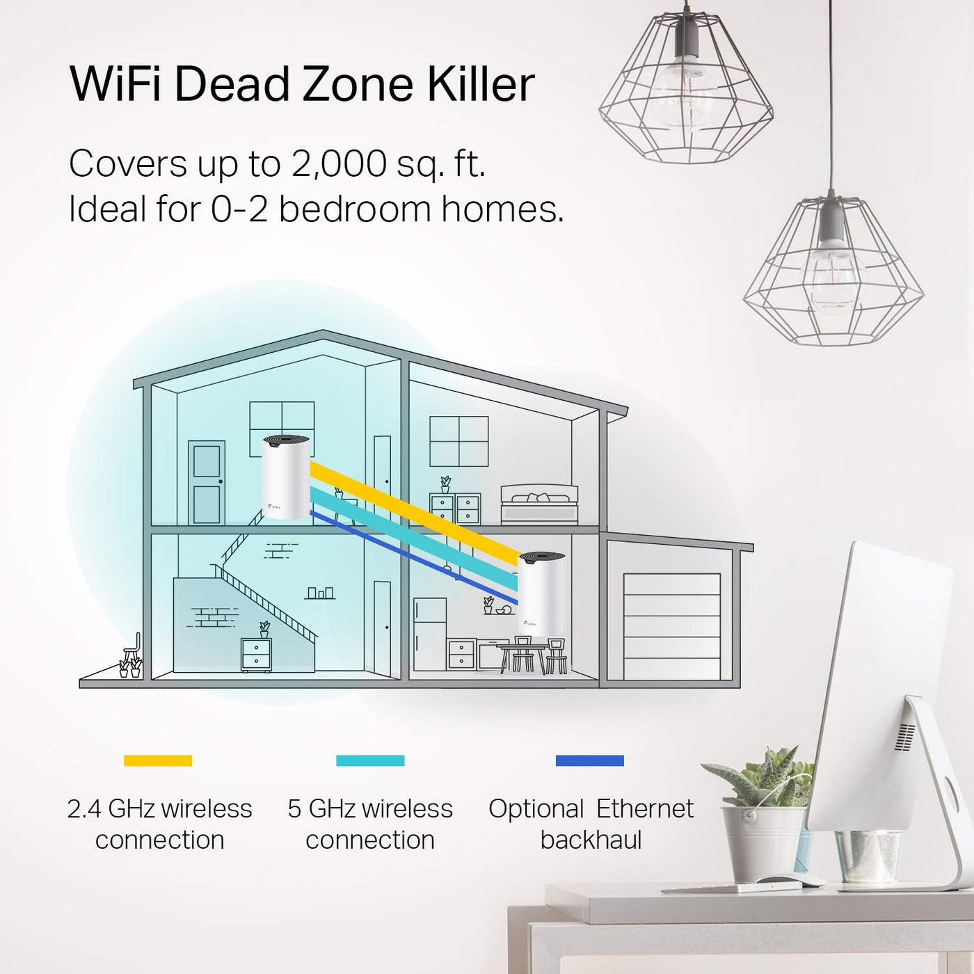 TP-Link Deco S4 Sistema WiFi de malla para todo el hogar, cobertura...