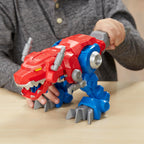 Transformers Rescue Bots Knight Watch Optimus Prime, Playskool Heroes figura de acción de juguete (exclusivo de Amazon)