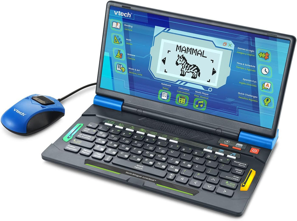 VTech Genio Bilingüe JuniorBook - Laptop de aprendizaje para niños