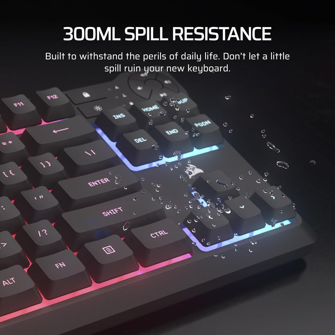 Corsair K55 CORE TKL Teclado RGB para videojuegos \u2013 Tenkeyless...