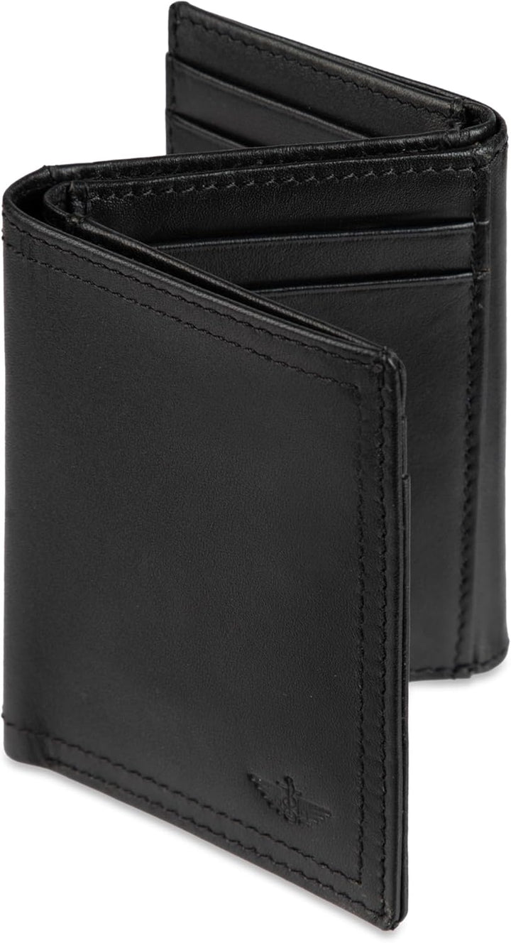 Dockers Billetera de perfil delgado con capacidad extra para hombre...