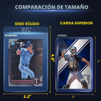 Tarjeteros semirrígidos de 500ct y fundas para tarjetas de 500ct para