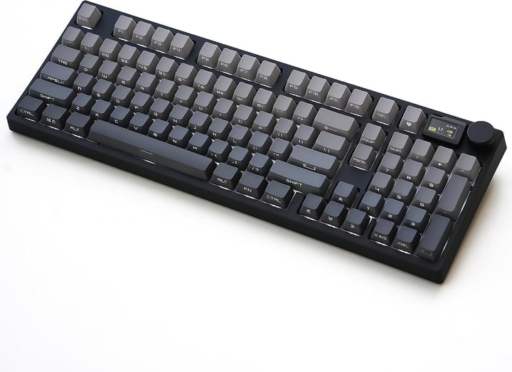 NJ98 Teclado mecánico inalámbrico personalizado con perilla de pant...