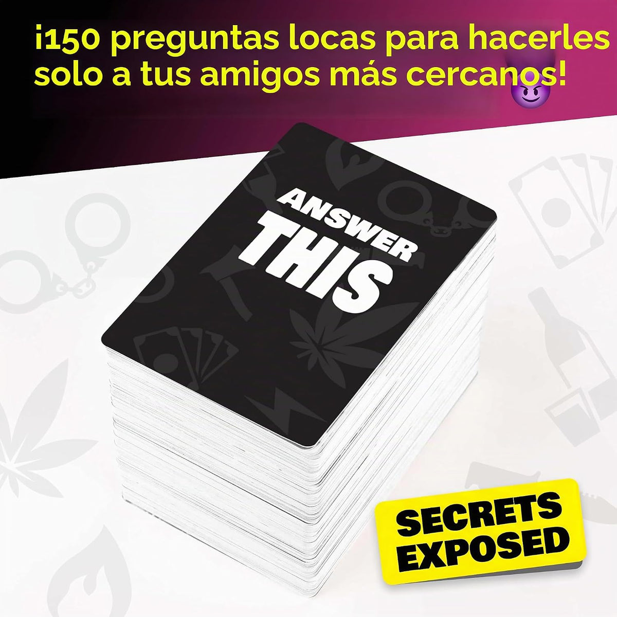 Responde esto - ¿Qué tan bien conoces a tus amigos cercanos? - Divertido juego de cartas de fiesta para adultos - Tarjetas de conversación geniales para una noche de juegos
