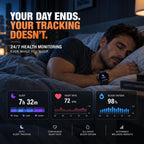 WalkerFit Reloj inteligente resistente para hombre, GPS independiente, rastreador táctico con altímetro, brújula, batería de 550 mAh, AMOLED de 1.43 pulgadas, cuerpo de metal, resistente al agua 5 ATM