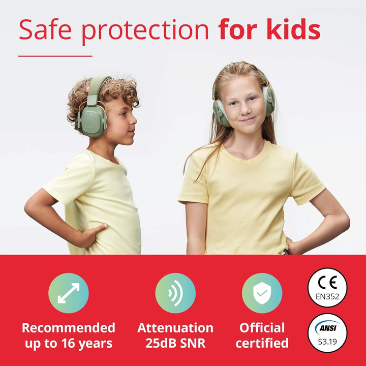 Alpine Muffy Kids - Protección auditiva - Certificado CE y ANSI - A...
