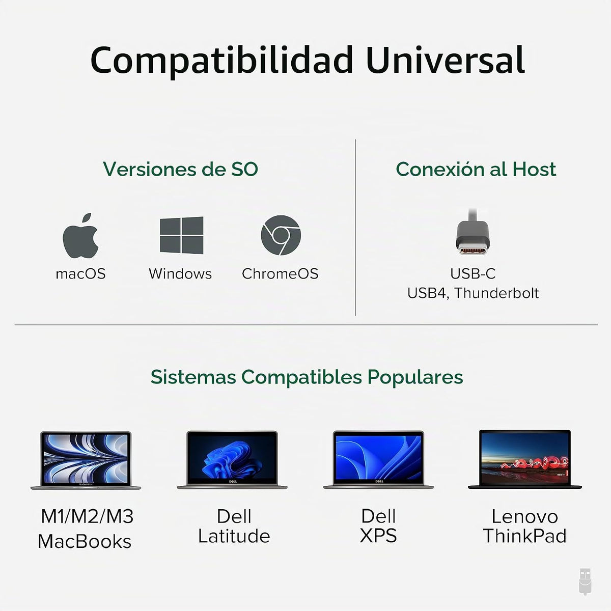 Adaptador USB C a Ethernet enchufable de 2,5 Gb con carga PD de 100 W