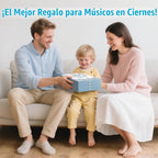 Vanplay - Juego de batería para niños pequeños de 2 a 3 años, regalos para niños y niñas